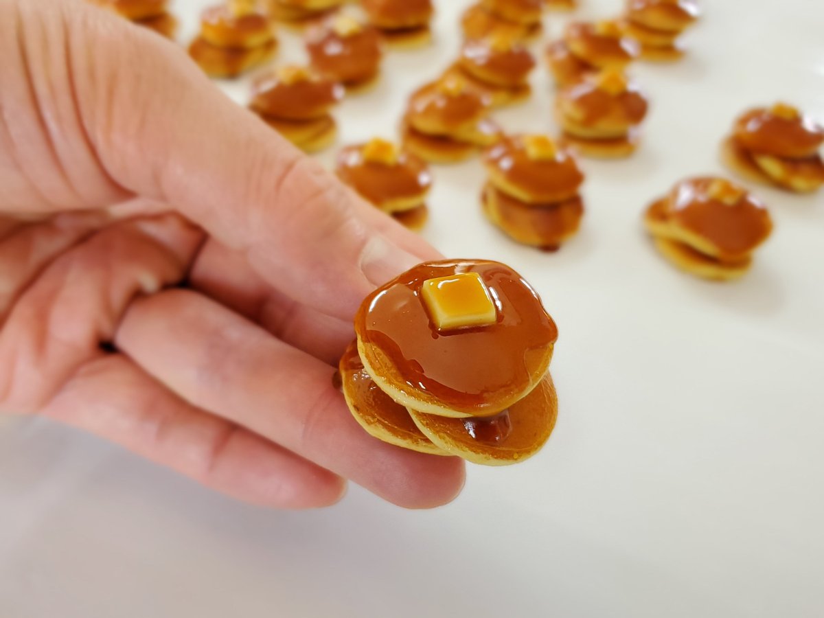食品サンプル まいづる 実物大 メープルバターホットケーキ 2段 fit=scale-down,w=1200