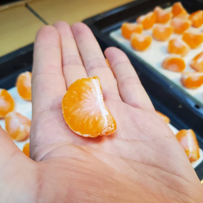 みかん」筋まで手間暇かけて仕上げてます。 | Food Sample Craftman Shop