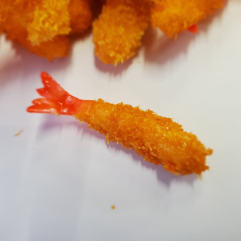 エビフライ」カラッと揚がってます。 | Food Sample Craftman Shop