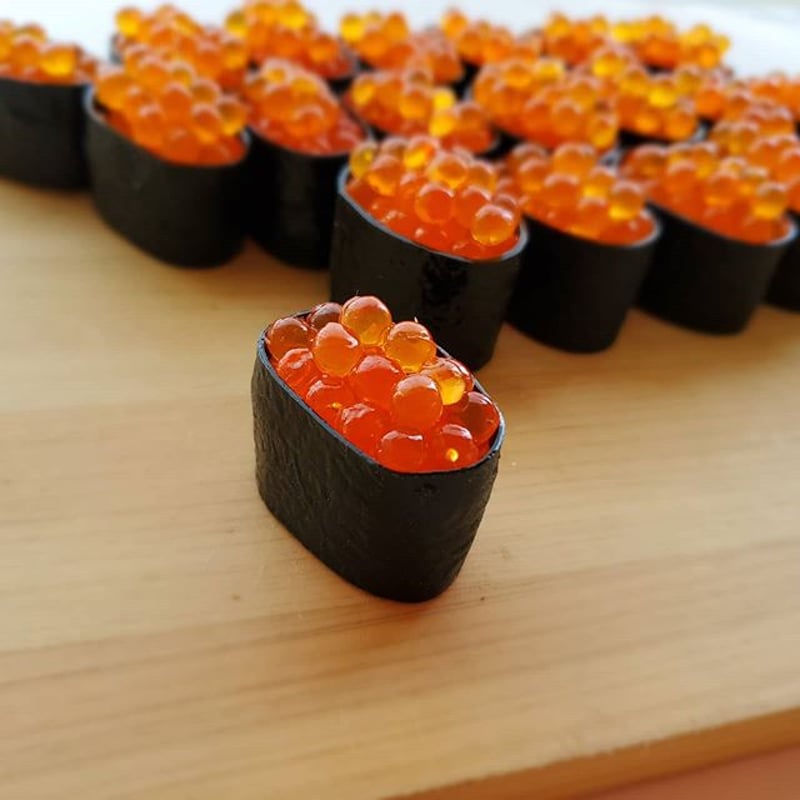 いくらぐんかん巻き」1粒1粒いくらです。 | Food Sample Craftman Shop