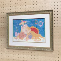 中野夕衣　アートプリント②「おやすみの魔法」（複製画）2101730051534
