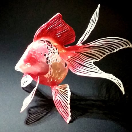 doArt.ファイバークラフト立体切り絵制作キット「金魚」2101710018007