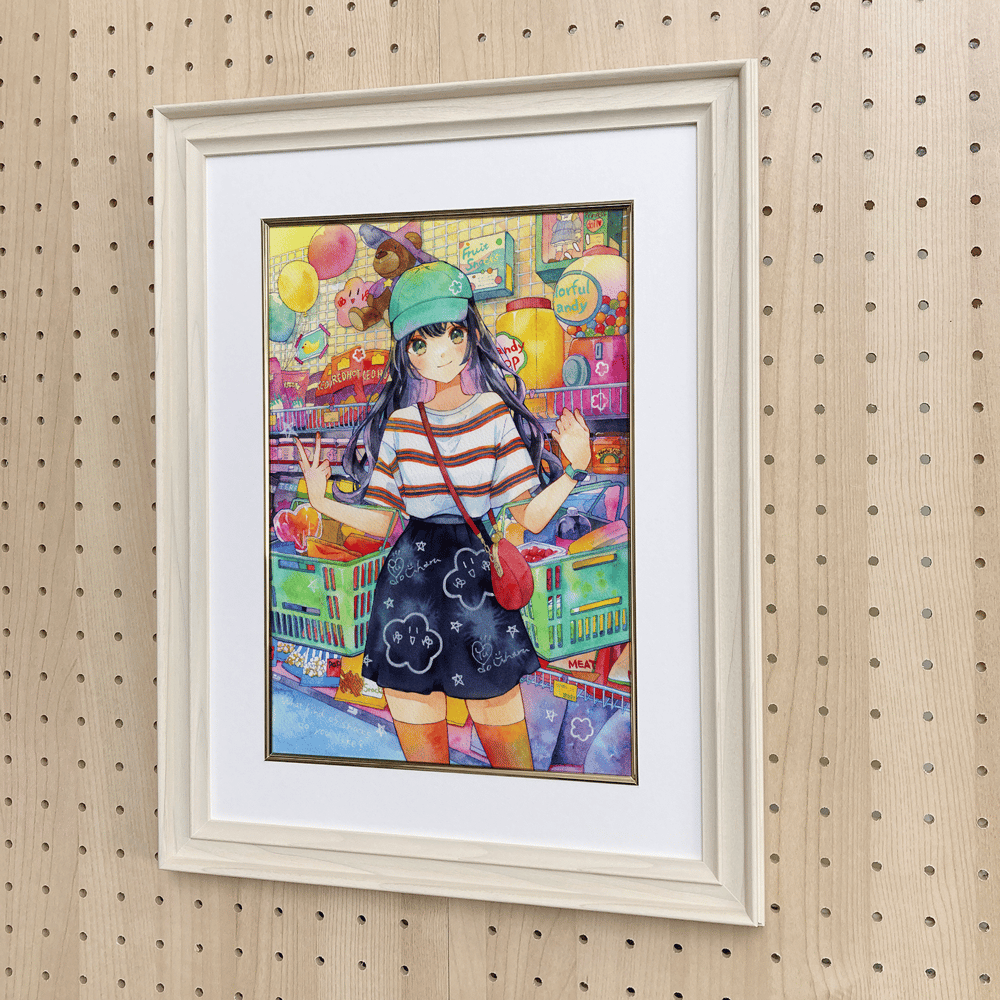 夢】絵写真プリントフチ無し1:1アートMidjourney 夢】絵写真プリントフチ無し1:1アートMidjourney