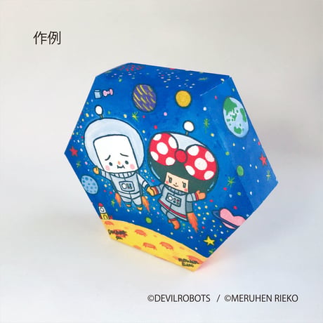 do Art ペーパー3Ｄキャンバス　ヘキサゴン（6角形）2101710017864