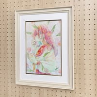 オカユウリ　アートプリント③ 「チューリップの雨」（複製画）2101730051497