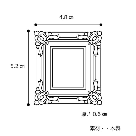 マイクロキャンバス専用額縁　2101710018601