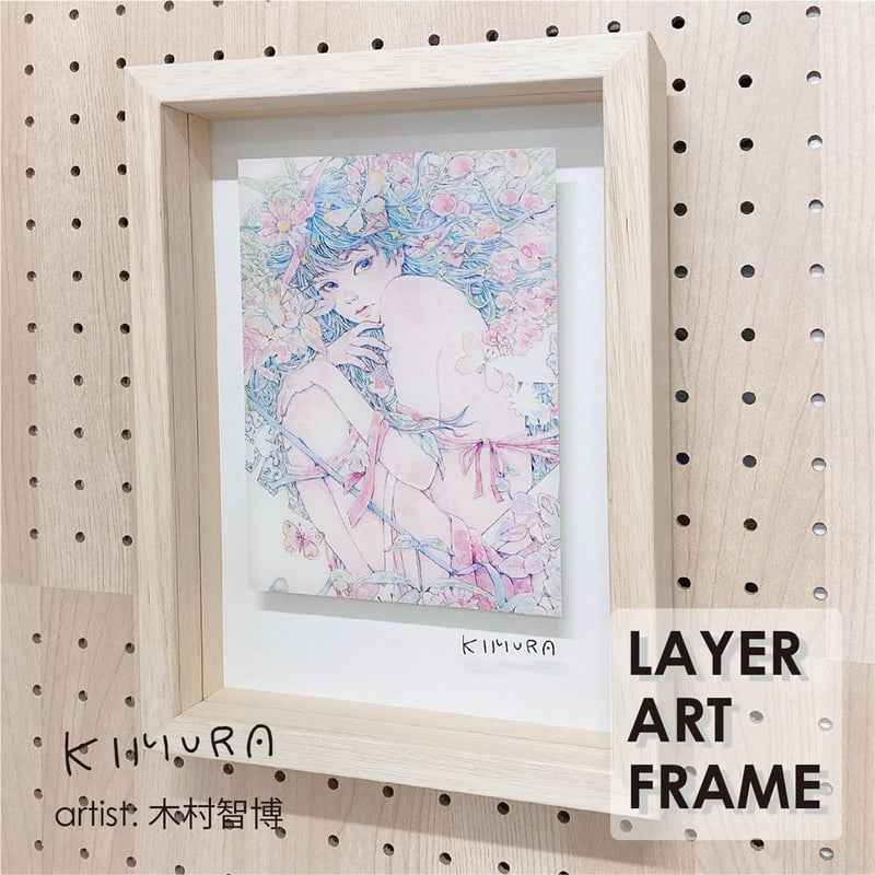  Studio 2018抽象アートプリント アートフレーム無 70×100 KanademonoART-