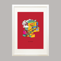 アートプリント: Quoted Structure -F-