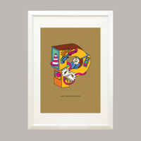 アートプリント: Quoted Structure -P-