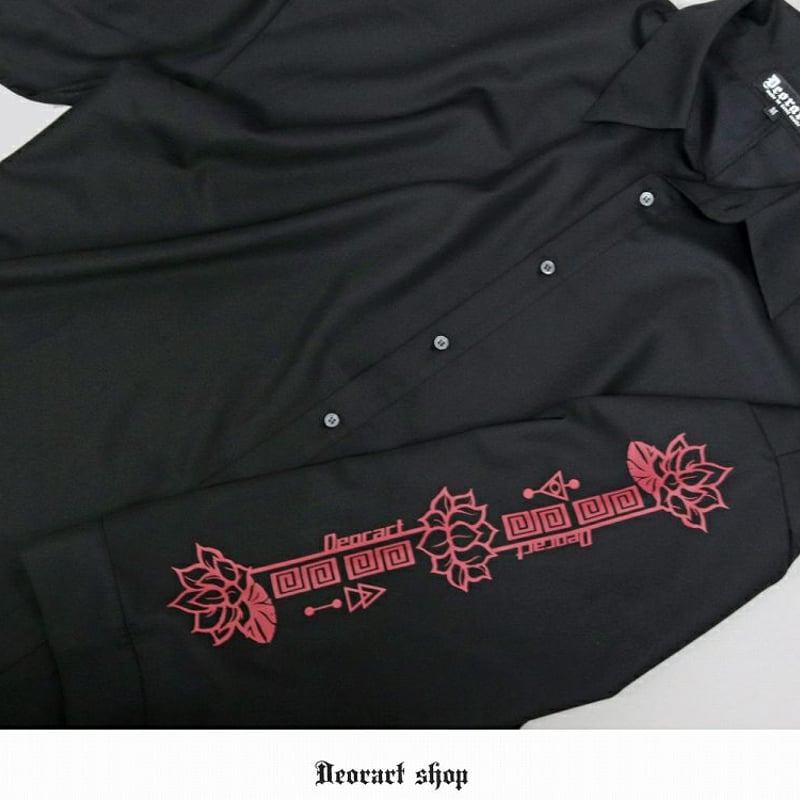 Deorart/ディオラート】 プリントスリーブ・ モンスターサイズシャツ