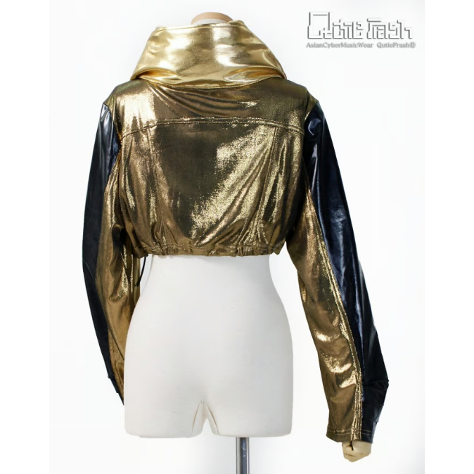 QutieFrash/キューティーフラッシュ】ショートブルゾン【9907-JK