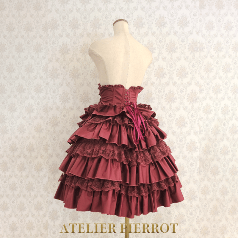 ATELIER PIERROT／アトリエピエロ】Layered Petals Corset 