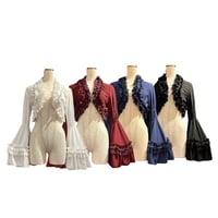 【ATELIERPIERROT・Vallée lys/アトリエピエロ・ヴァレリス】Princess Sleeve Bolero【TJK-11】