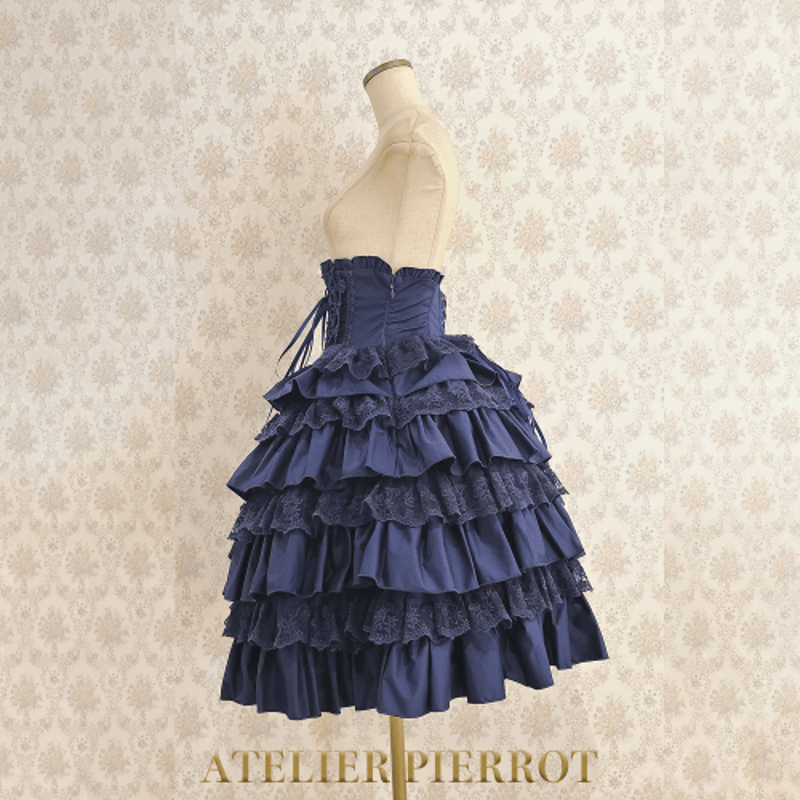 ATELIER PIERROT／アトリエピエロ】Layered Petals Corset  