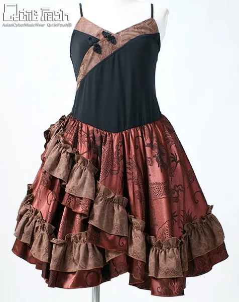 キューティーフラッシュ　ワンピース 楽天市場】【中古】 Qutie Frash / ミリタリーシャツワンピース