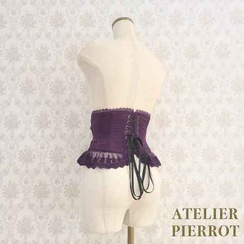 ATELIER PIERROT/アトリエピエロ】Frill Short Corsetフリルシ ATELIER PIERROT/アトリエピエロ】Frill Short Corsetフリルシ