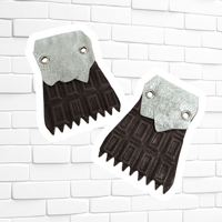 【Chrysalide/クリザリット】シューズピアス【チョコレート・ダーク】