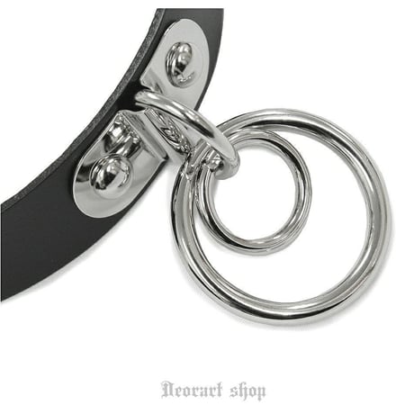 【Deorart/ディオラート】Ring design choker 2連 リング チョーカー 【BY2099】