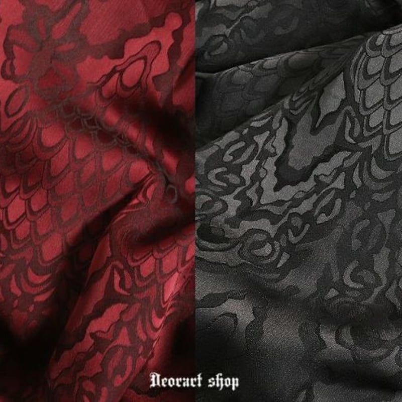 Deorart/ディオラート】キョンシースリーブ・中華 ギャング シャツ