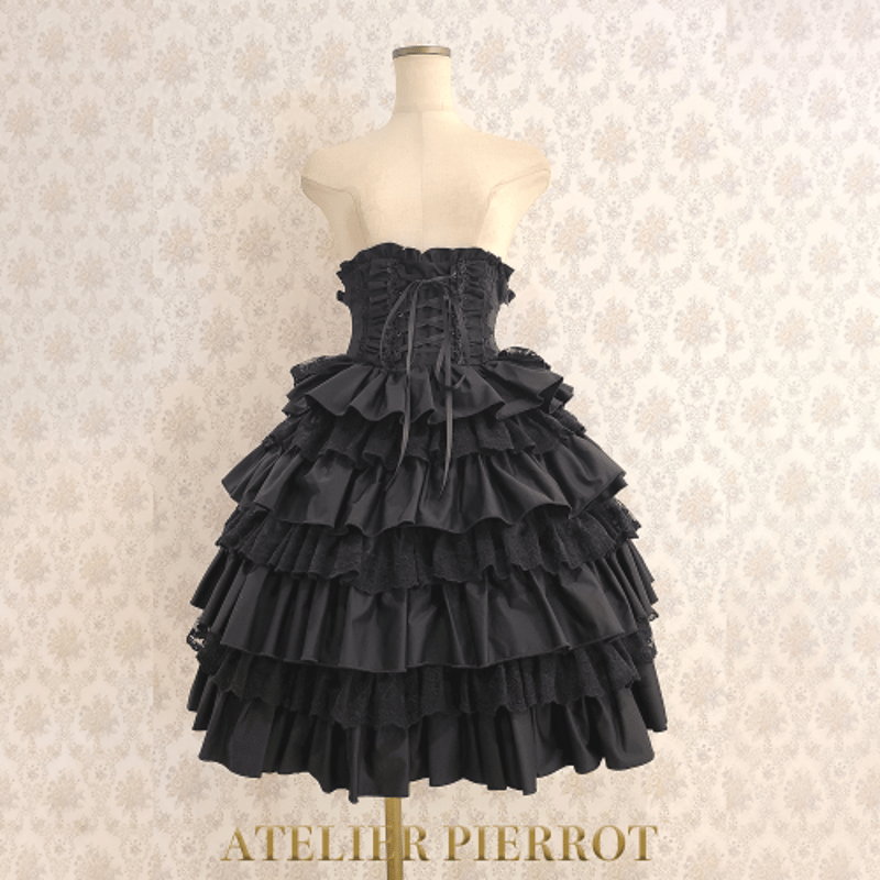 ATELIER PIERROT／アトリエピエロ】Layered Petals Corset 