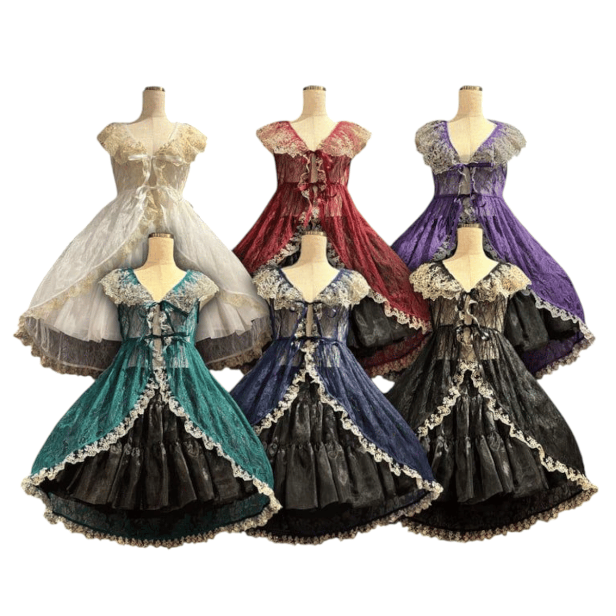 アトリエピエロ　ワンピース　ヴァレリス ATELIER PIERROT - ﻿ アトリエピエロの姉妹ブランド✨Vallée lys