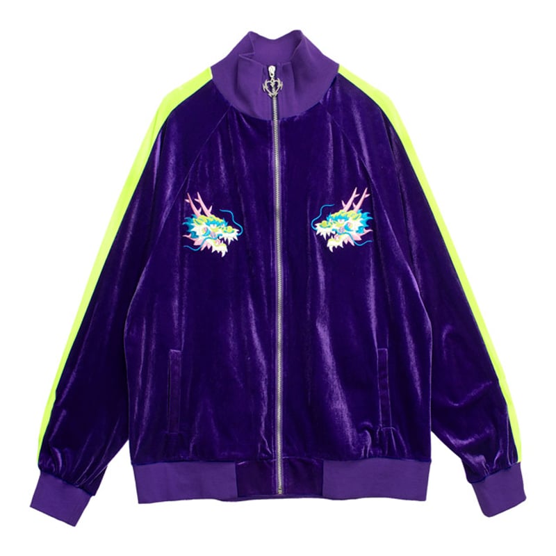 LISTEN FLAVOR/リッスンフレーバー】ドラゴンベロアトラックジャケット