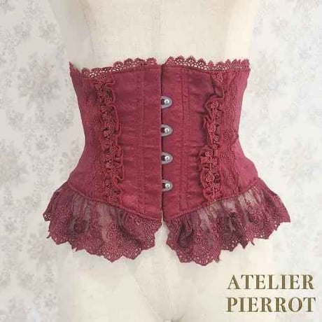 【ATELIER PIERROT／アトリエピエロ】Frill Short Corsetフリルショートコルセット【TPC105】