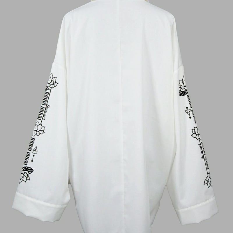 Deorart/ディオラート】 プリントスリーブ・ モンスターサイズシャツ