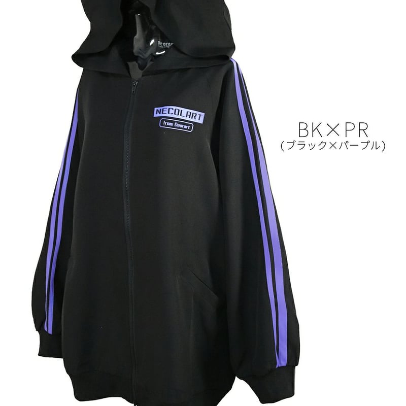 Deorart/ディオラート】ネコ耳フード・サイドライン 尻尾パーカー