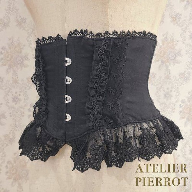 ATELIER PIERROT/アトリエピエロ】Frill Short Corsetフルショ ATELIER PIERROT/アトリエピエロ】Frill Short Corsetフルショ