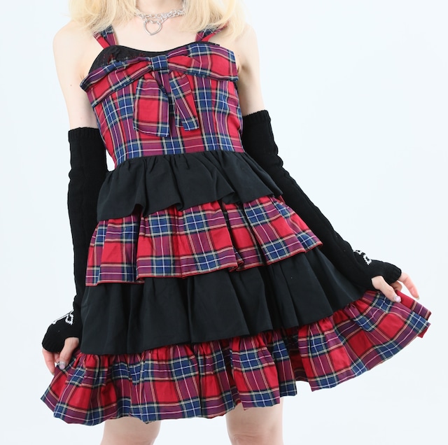 PUTUMAYO/Reload a Classical 】定番チェックジャンパースカート【P