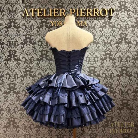 【ATELIER PIERROT／アトリエピエロ】ミニコルセットワンピース【TOP-3053】