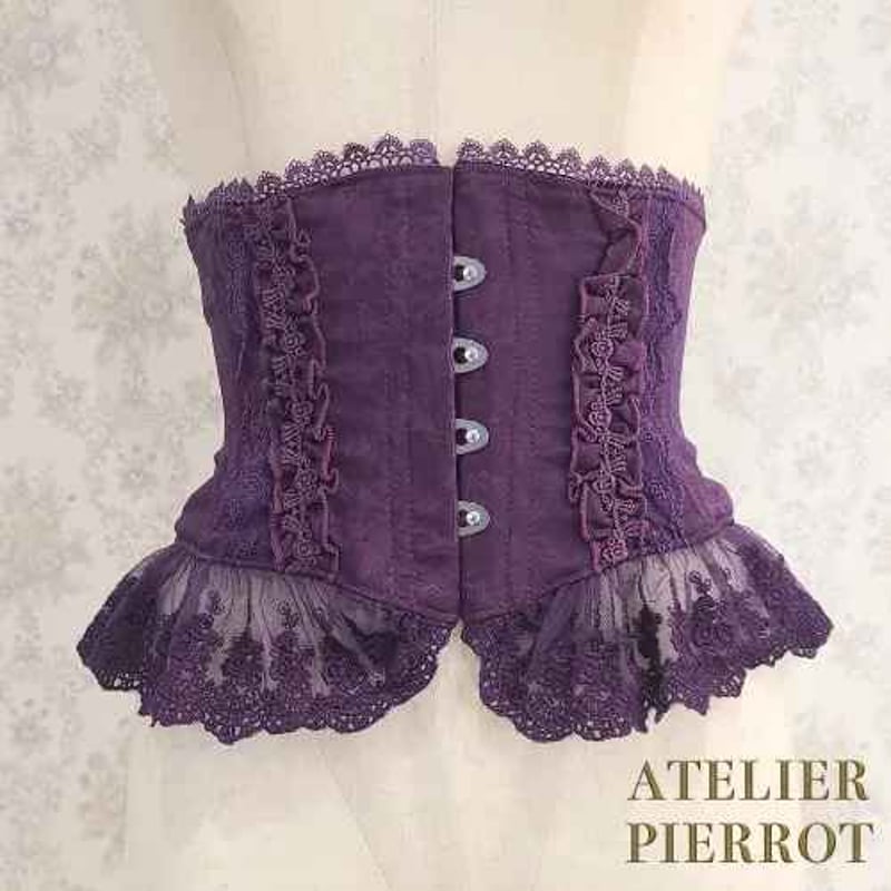ATELIER PIERROT/アトリエピエロ】Frill Short Corsetフリルシ ATELIER PIERROT/アトリエピエロ】Frill Short Corsetフリルシ