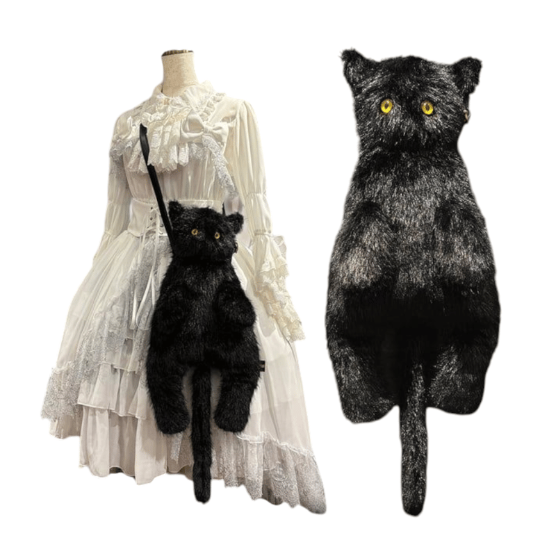 ATELIER PIERROT／アトリエピエロ】Noir Neko Shoulder Bag