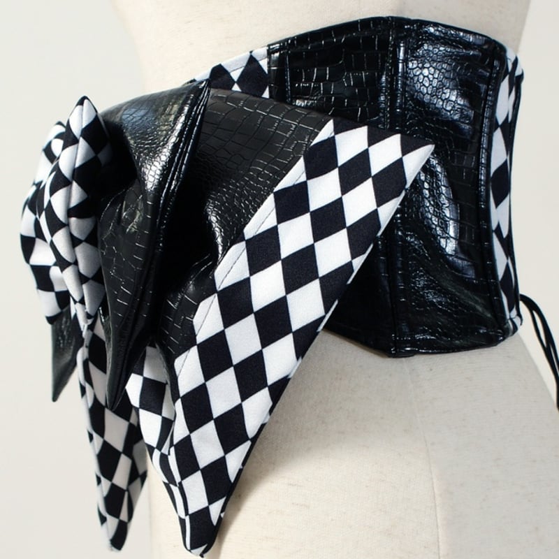 QutieFrash/キューティーフラッシュ】リボン帯コルセット 【9909