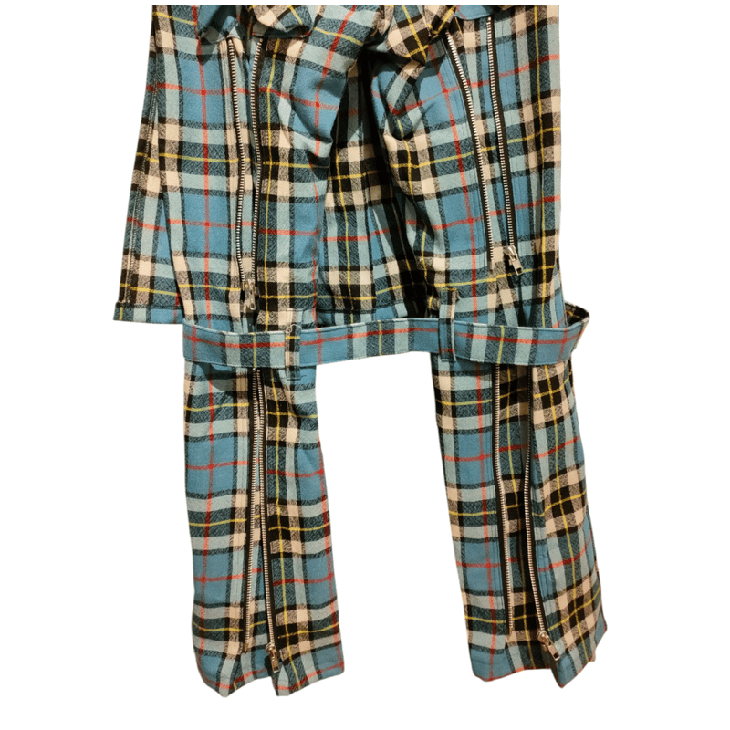 SEXY DYNAMITE LONDON ボンテージパンツ チェック 赤 セクシー