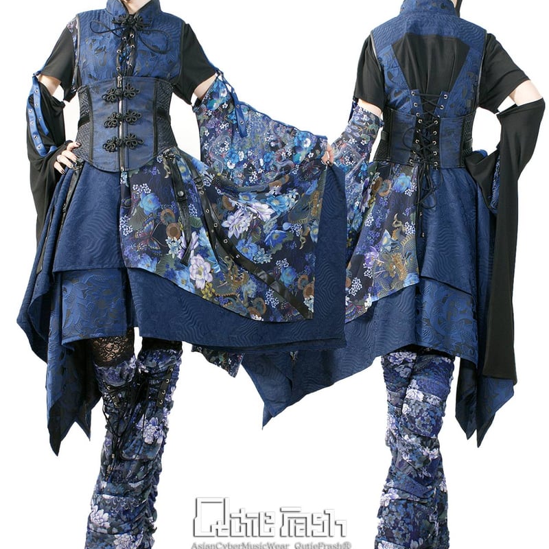 QutieFrash/キューティーフラッシュ】チャイナアシメチュニック【9894