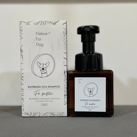 水のいらないシカシャンプー 250ml【子犬~シニア犬 すべての愛犬用】