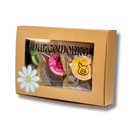 ラング3種パック🐷🐮🐴【Wancoworks Original】