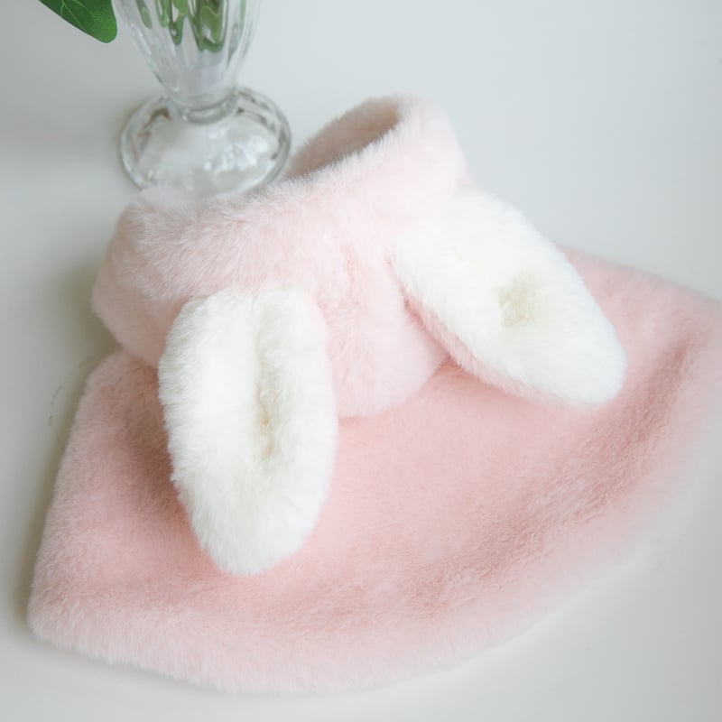 うさぎ ケープ ポンチョ 毛布 犬 ペット ファー ボア 洋服 わんこの服