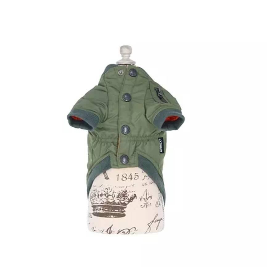 ⭐️ベロア素材⭐️ AVIREX モッズコード　裏地ボア　カーキ　Lサイズ　希少 ⭐️ベロア素材⭐️ AVIREX モッズコード 裏地ボア カーキ L