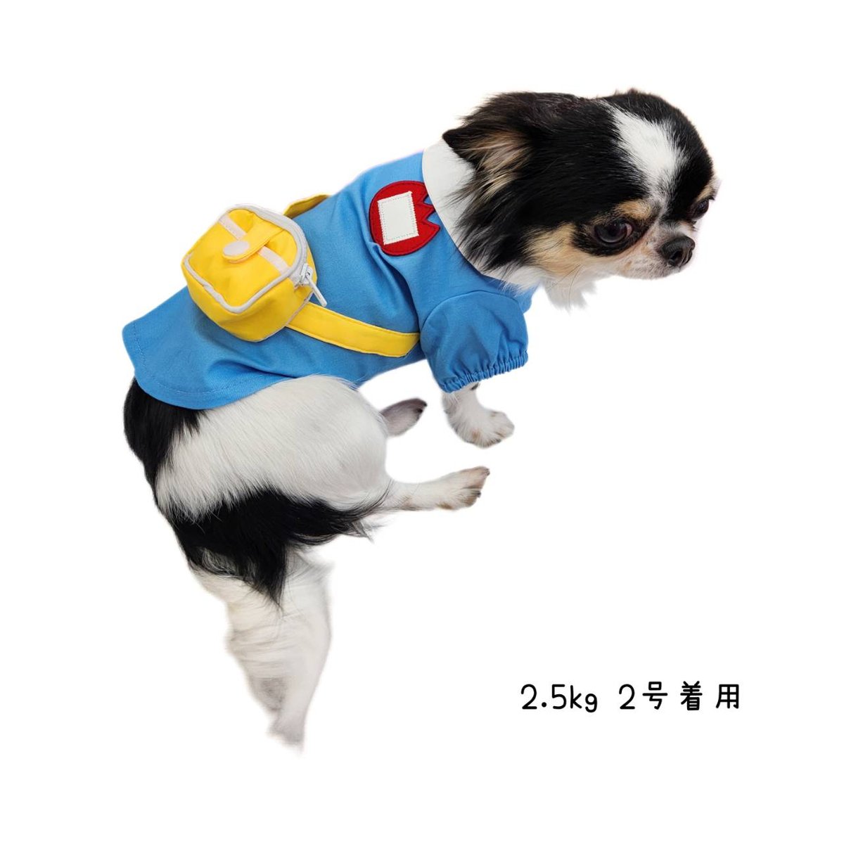 幼稚園スモック 犬服 可愛い コスプレ 園児服 コスチューム 小型犬