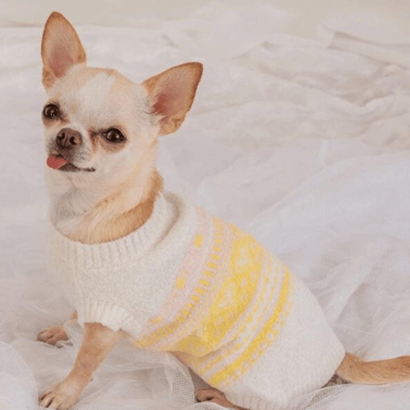 ノルディック柄マシュマロニット CRAZYBOO クレイジーブー 犬服 ドッグ