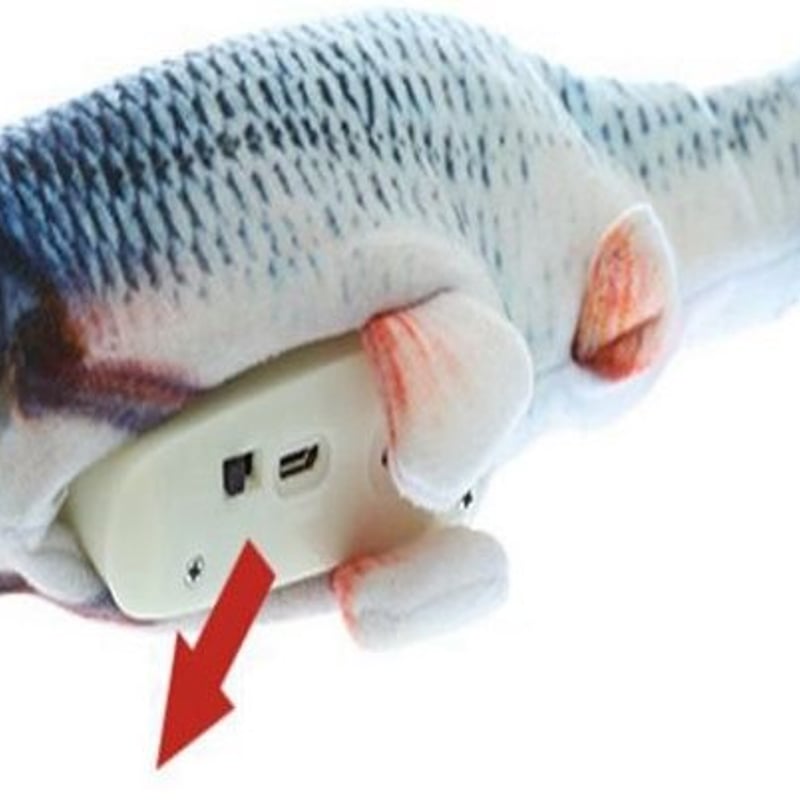 リアルに動くお魚 電動 犬のおもちゃ わんこのおもちゃ