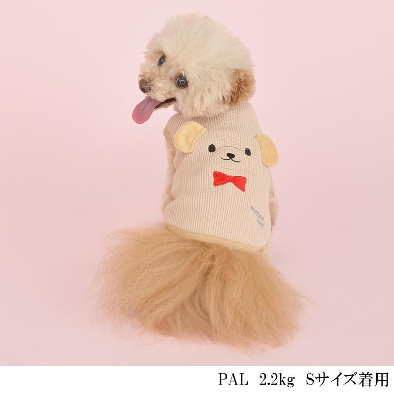 4696mama様❤くま耳フード♡タンクトップ♡バルーン♡ハンドメイド犬服 くま耳BABYタンクトップ CRAZYBOO Baby クレイジーブー ベビー CB15188