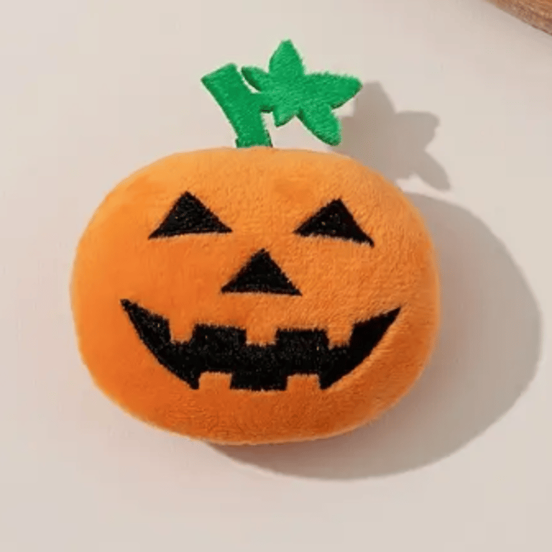 犬のぬいぐるみ ハロウィン かぼちゃ ジャックオランタン