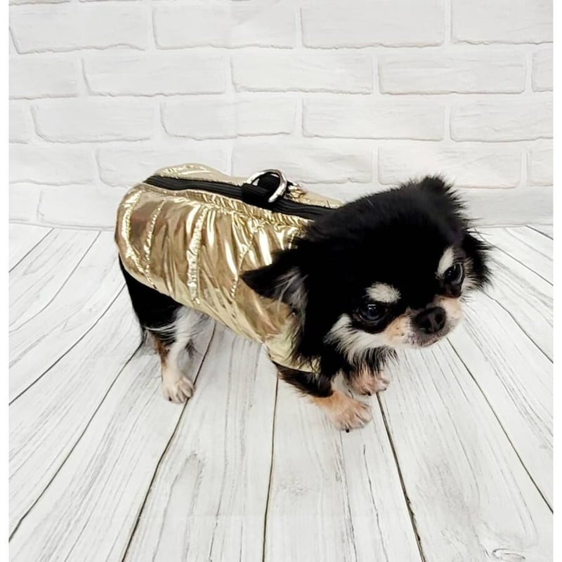 リードフック付き ハーネス付きコート 犬コート 犬服 ドッグ