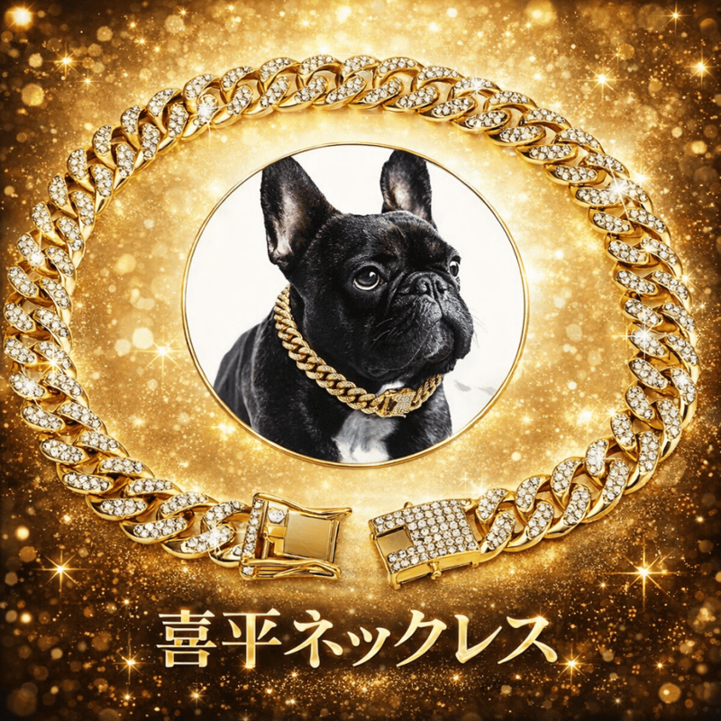 犬 アクセサリー チェーン ネッ クレス キラキラ 犬 犬用 猫 ス トーン