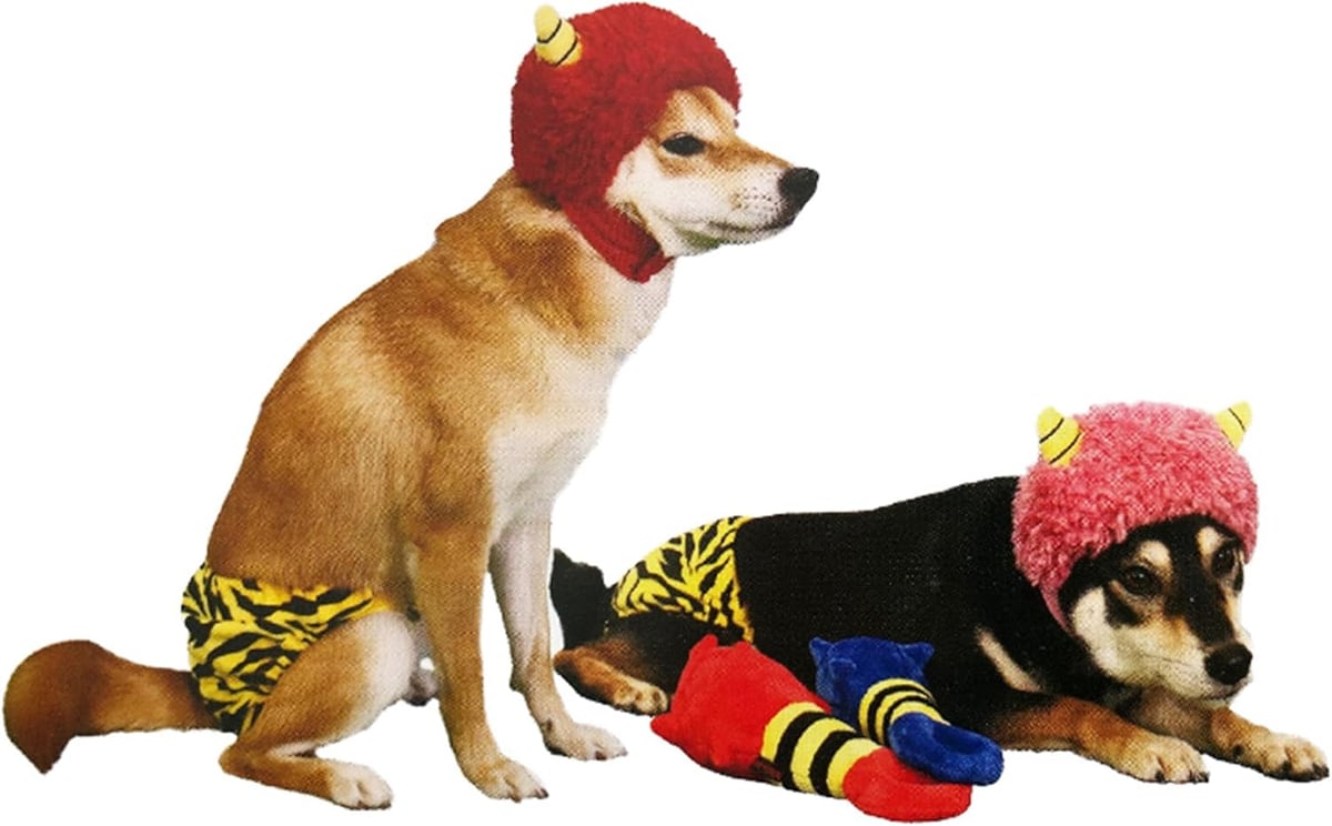 犬服^ ^鬼さん^ ^ iDog 犬 服 鬼さんスヌード アイドッグ メール便OK : iDog