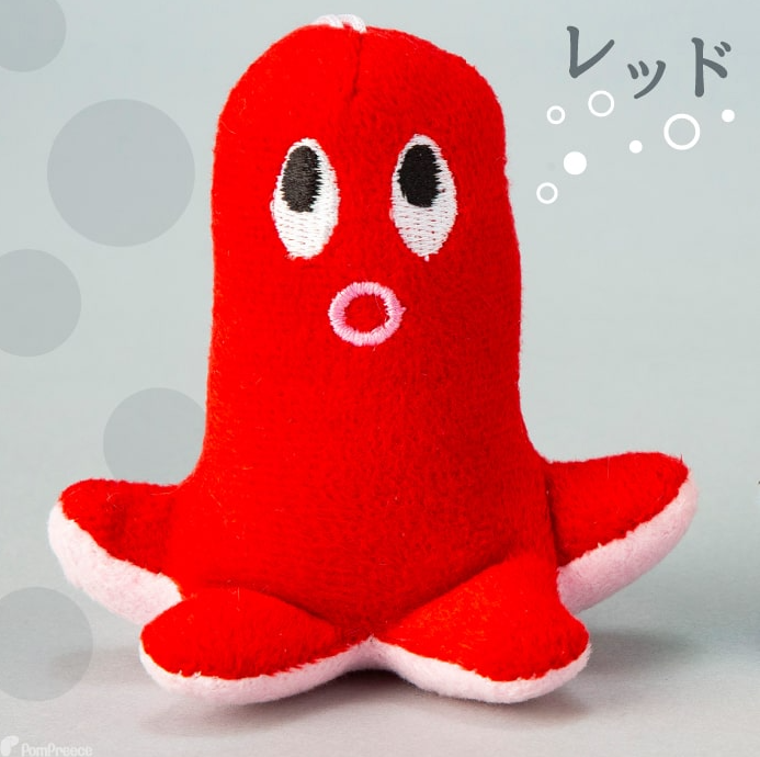 PeePeeTOY タコウィンナー いぬのおもちゃ 犬のおもちゃ ぬいぐるみ